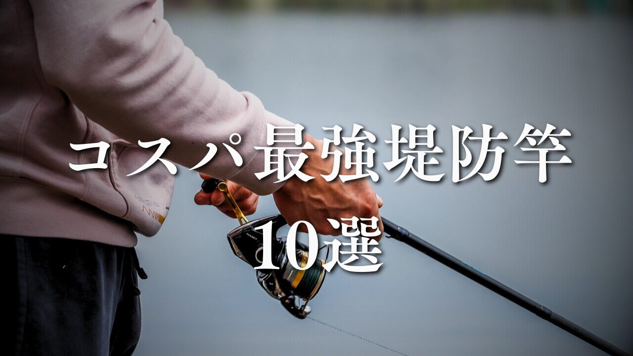 堤防釣り初心者必見】コスパ最強おすすめ万能竿10選｜5千円以下で 