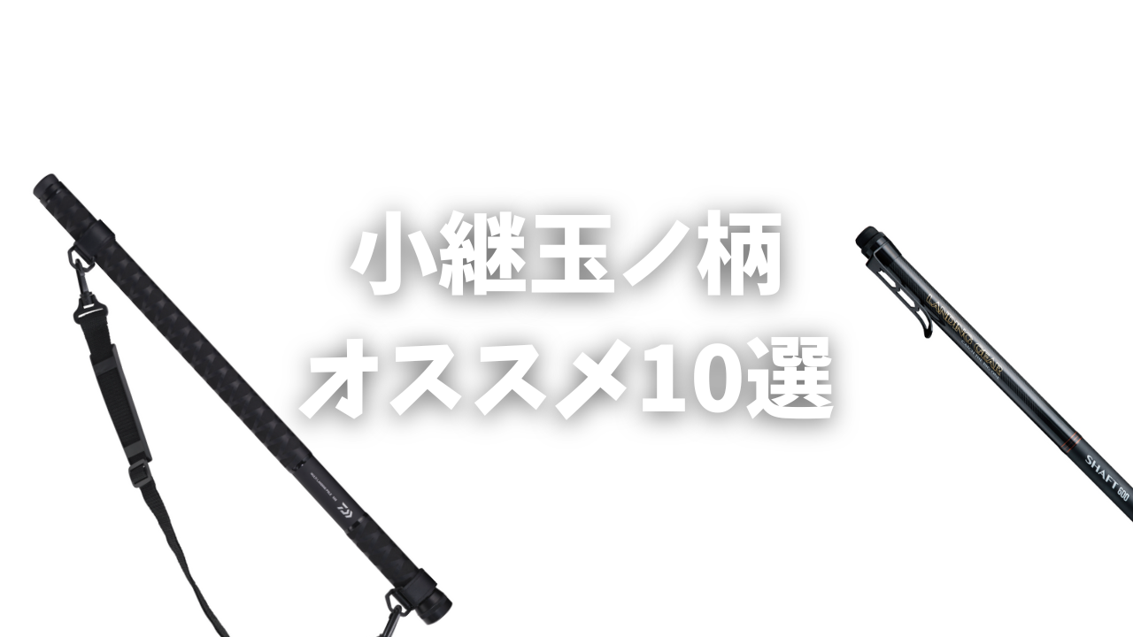 2026年版】小継玉の柄・ランディングシャフトおすすめ10選！ – いそぎんぽ