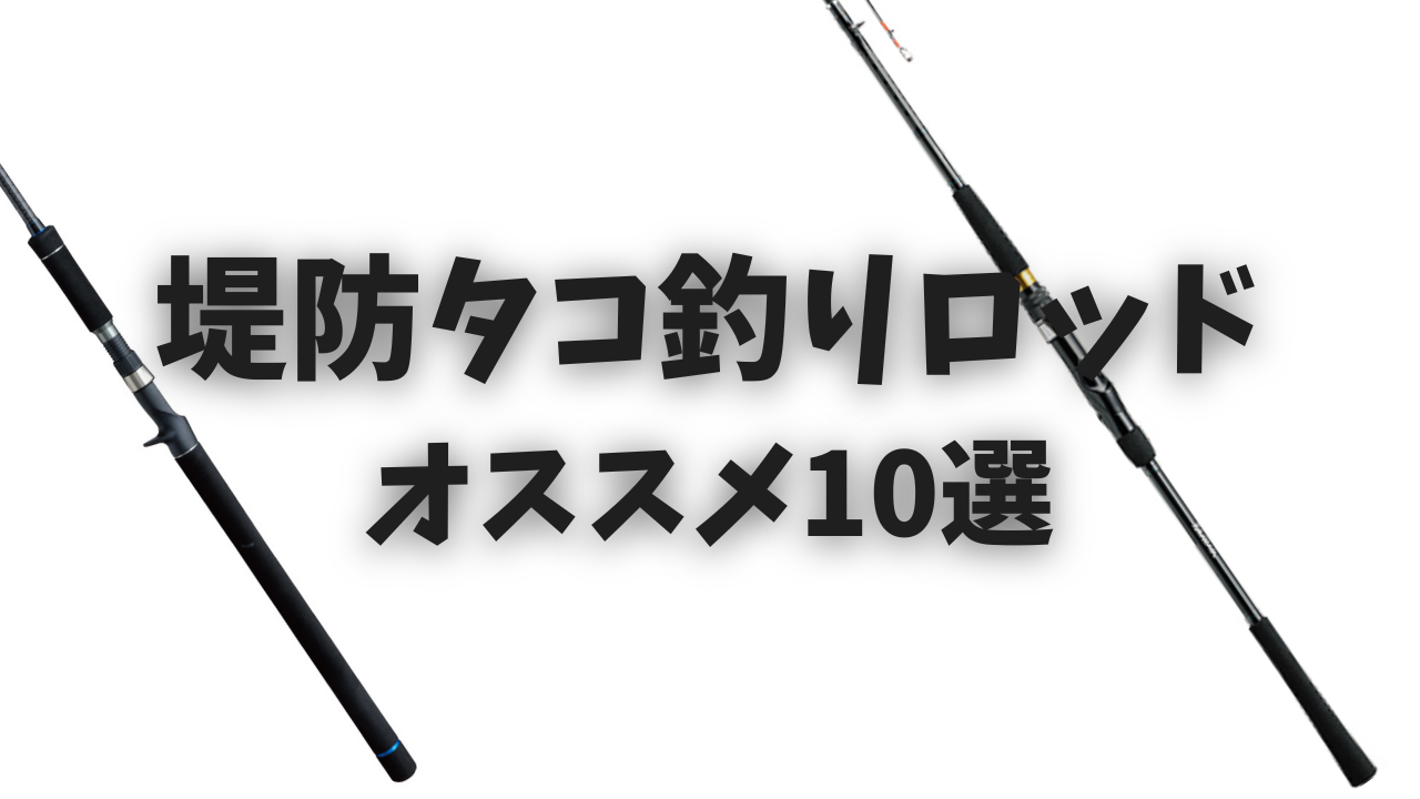 2026年】堤防タコ釣りロッドおすすめ10選！代用は可能？安い最強コスパ 